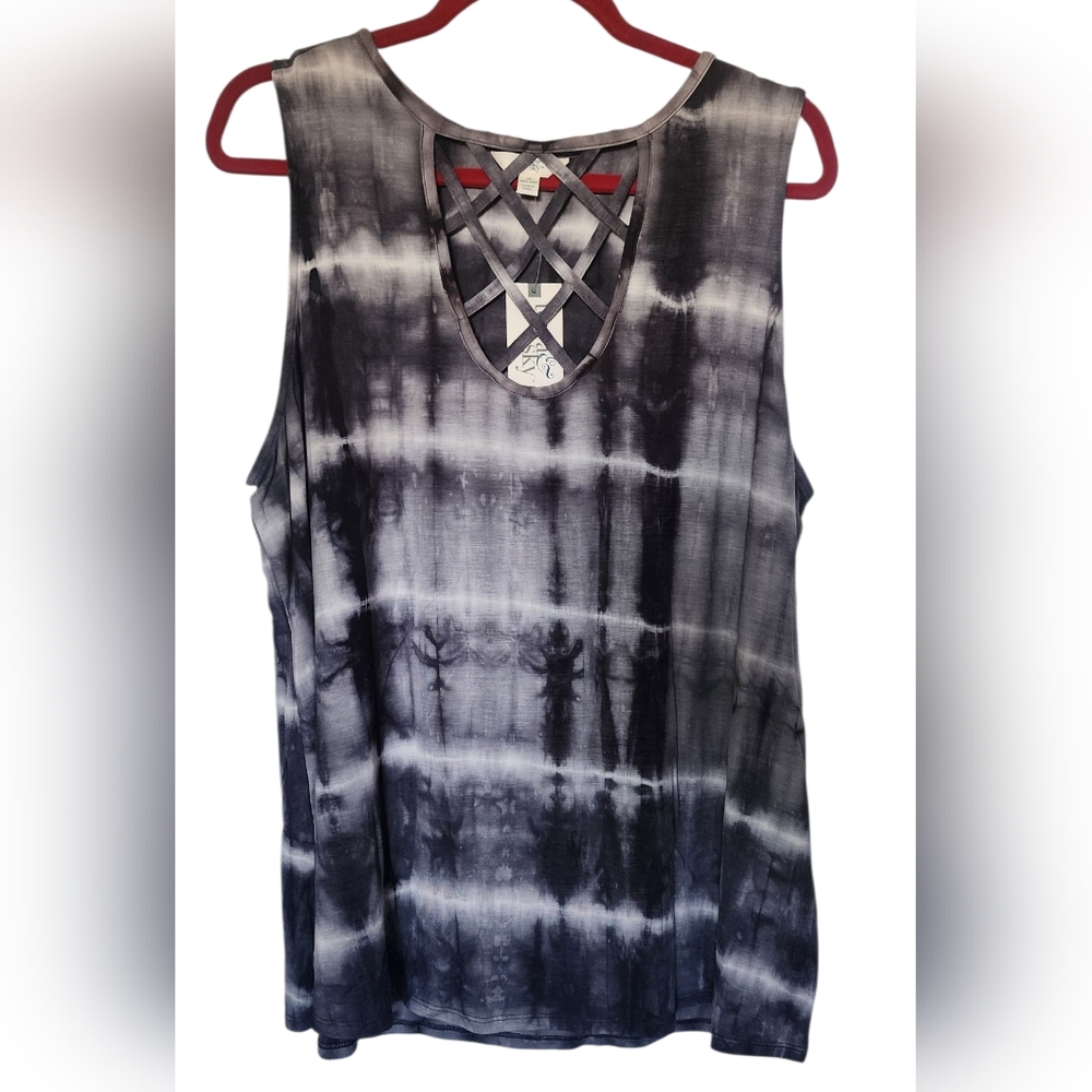 Terra & Sky Tie Dye Blouse